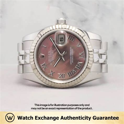 rolex 179174 mop roman dial with jubilee